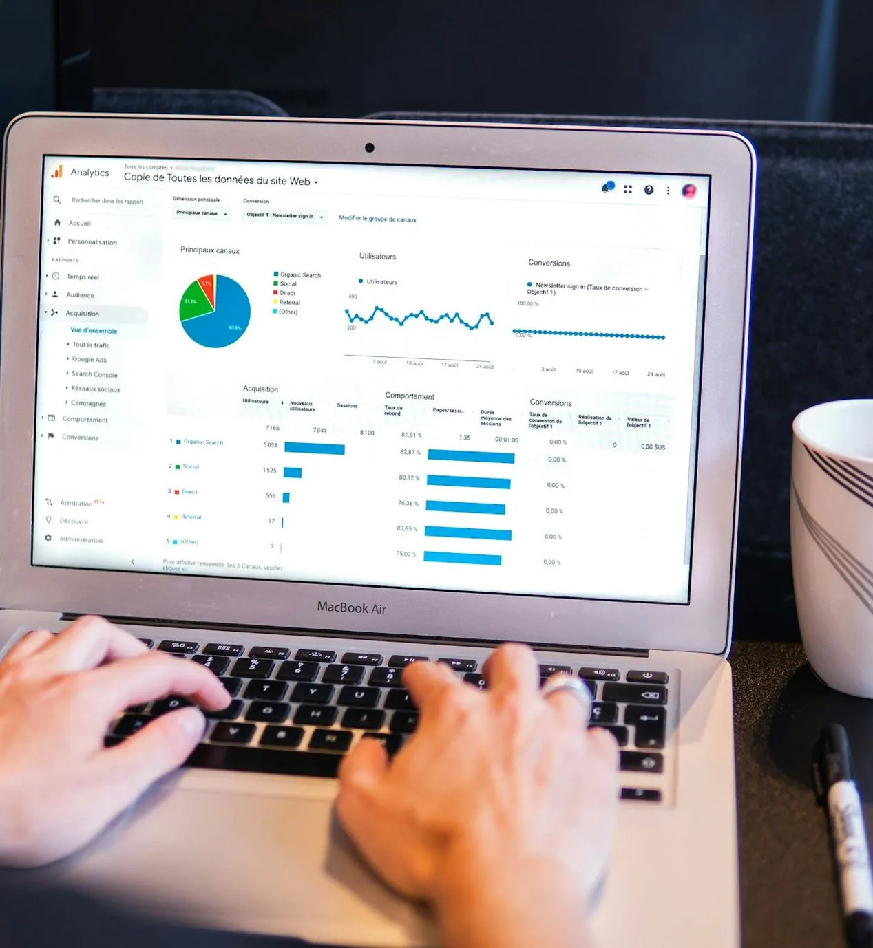 SEO Service team at work